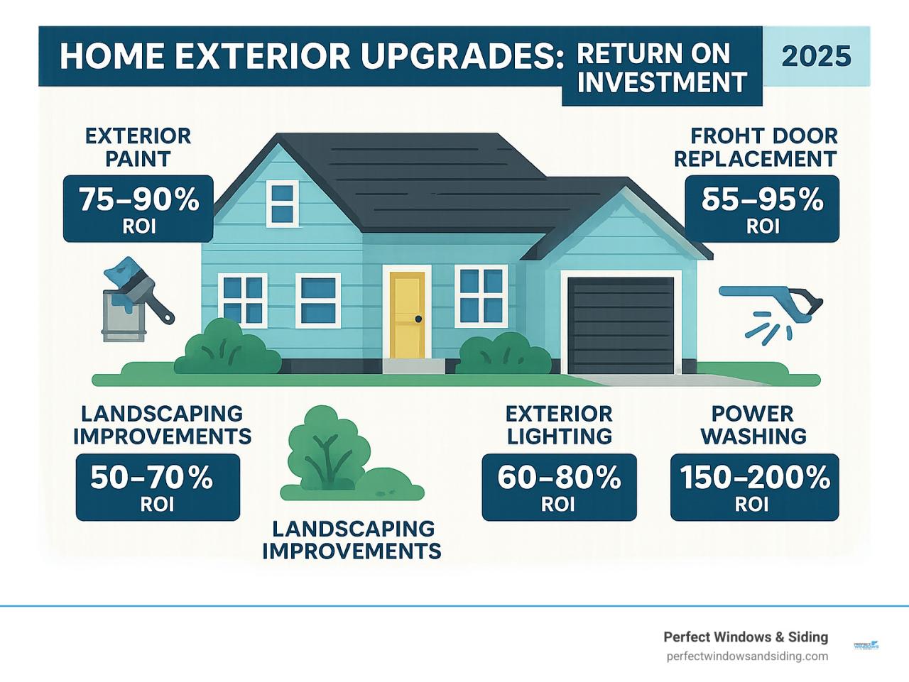Home Exterior Upgrade: 2025 Smart Boosts Home Exterior Upgrade: 2025 Smart Boosts