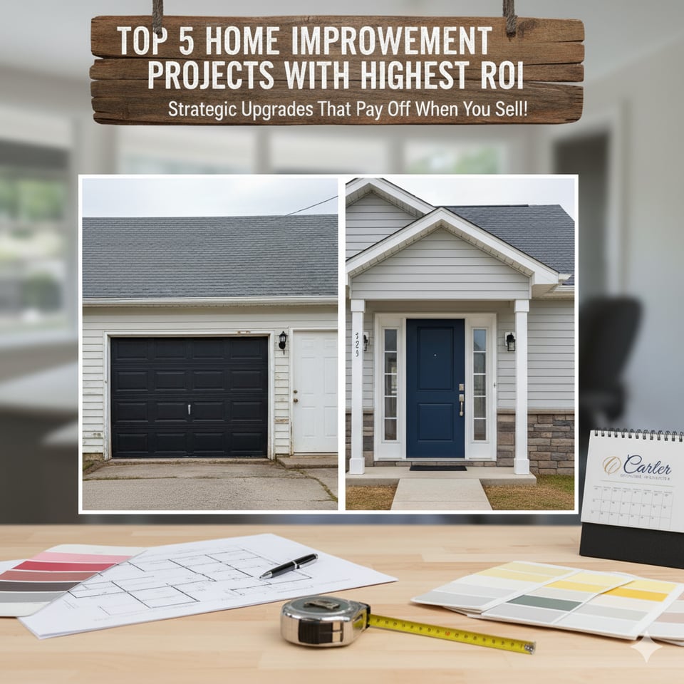 Home Improvement ROI - Best Renovations for Resale Value | Carter ... Home Improvement ROI - Best Renovations for Resale Value | Carter ...