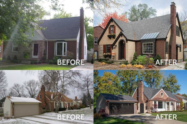 Exterior Remodeling Before And After