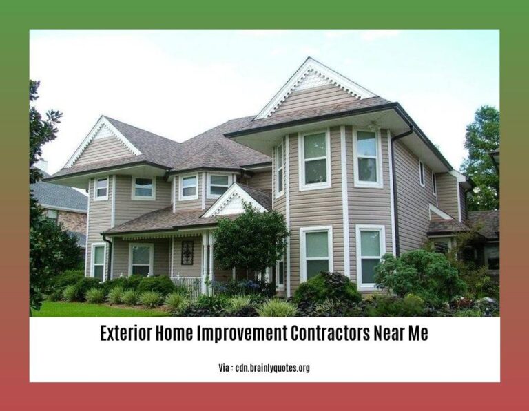 - Exterior Home Improvement Contractors Near Me: Transforming Your Home ...