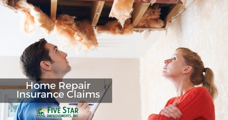 Home Repair Insurance Claims - Five Star Improvements